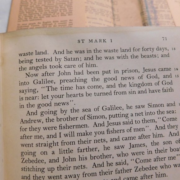 The New Testament in Basic English Hardcover Book Published by E. P. Dutton 1941 - Picture 8 of 9